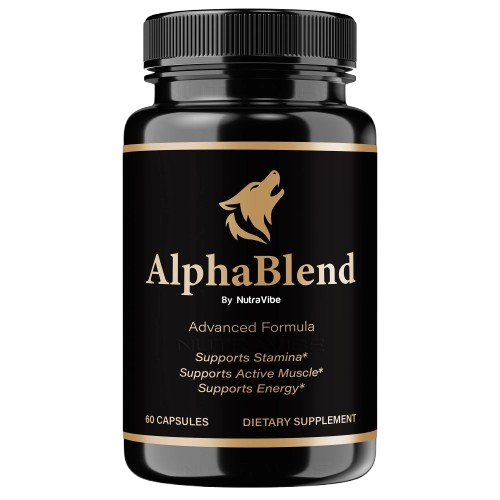 AlphaBlend Gummies Bottle